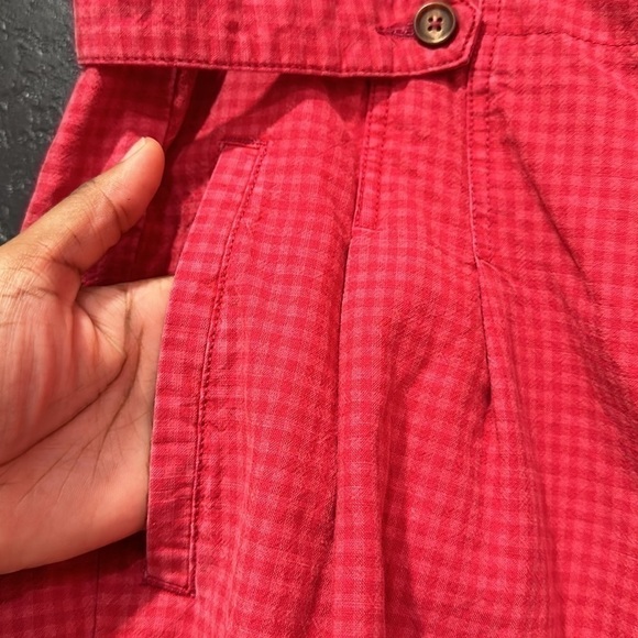 SUNDANCE Pink Cropped Pants Size 16 - Picture 5 of 8